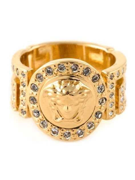 versace ring size|farfetch versace rings men.